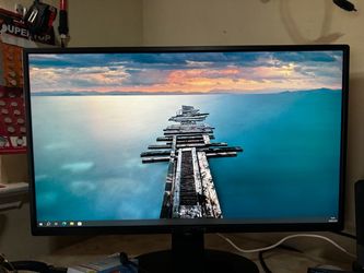 Sceptre 24" Ultra Thin LED Monitor 1080p FHD Dual HDMI VGA Built-in Audio Black