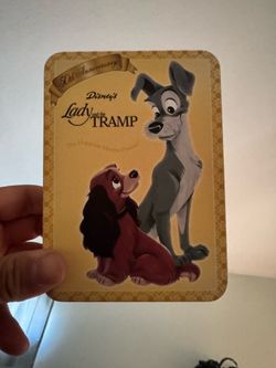 Lady and Tramp Watch w/ Collector Tin