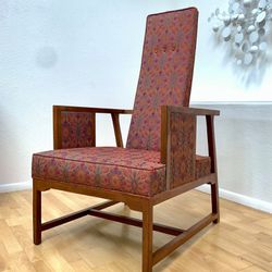 MCM Lounge Chair Mid Century Modern Art Deco Vintage   