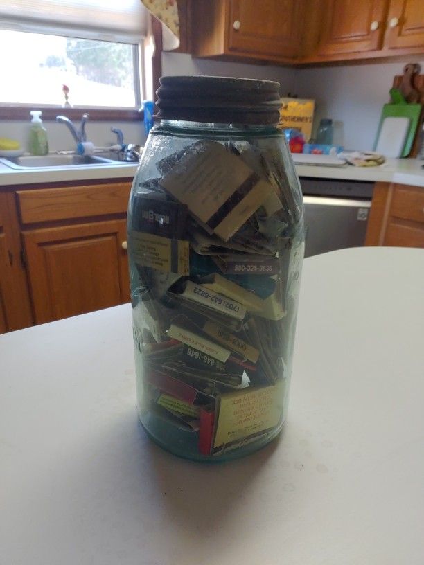 Vintage mason jar 