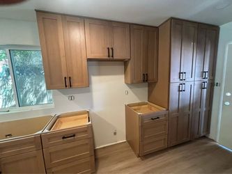 Kitchen cabinets