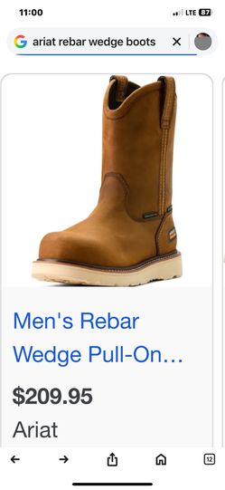 Ariat Work Boots 7.5 Composite Toe