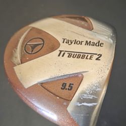 TaylorMade Ti Bubble 2 driver with a 9.5-degree loft-Golf Club