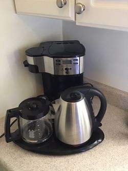HAMILTON BEACH COFFEE AND TEA MAKER