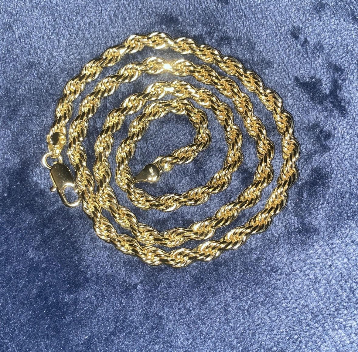14k Gold Rope Chain