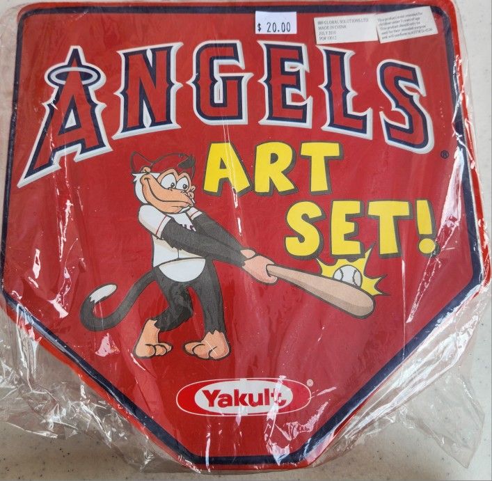 Anaheim Angels Stadium Giveaway SGA Kids Art Set