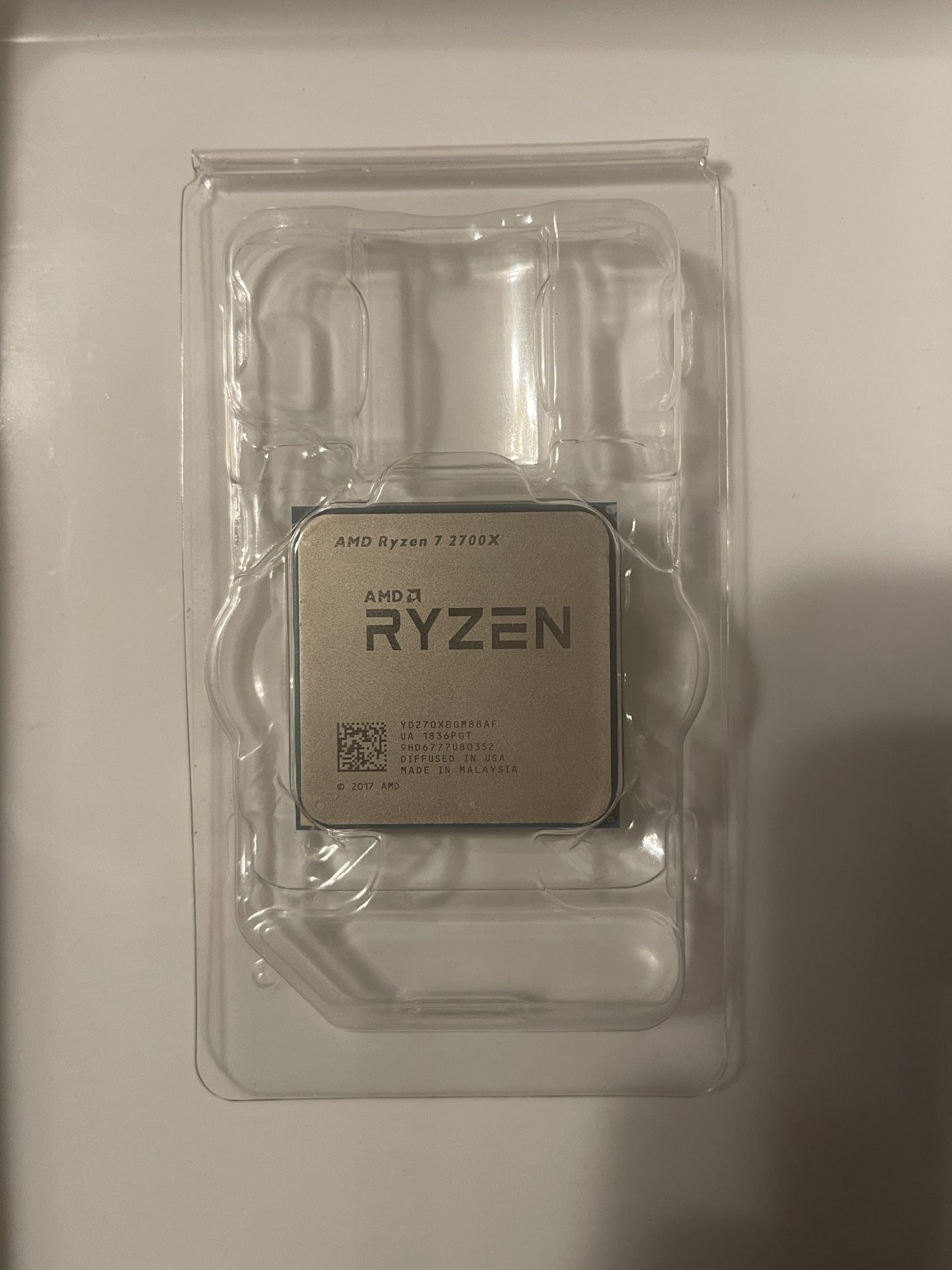 AMD Ryzen 2700x