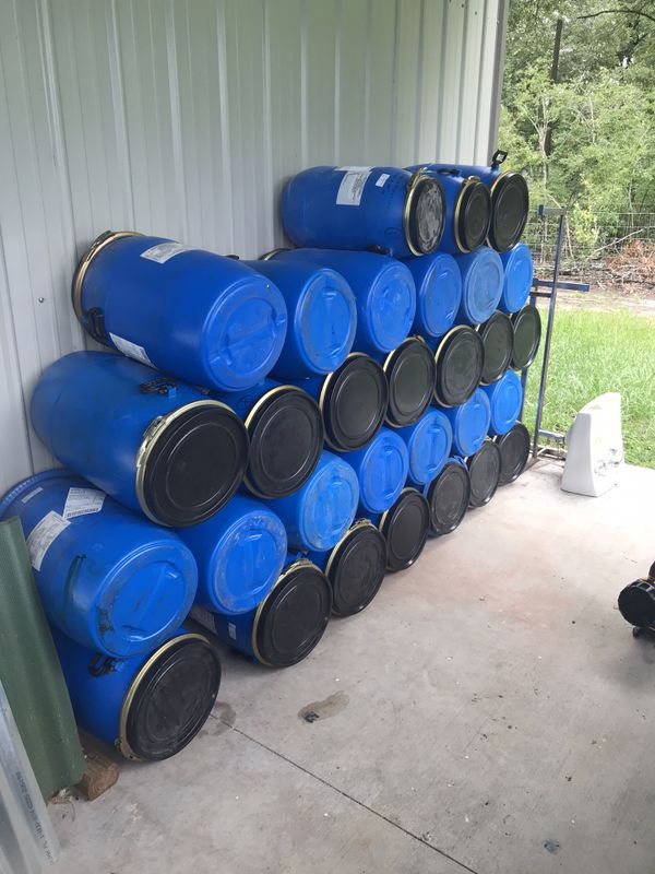 10 gallon 12 gallon high density plastic barrels for Sale