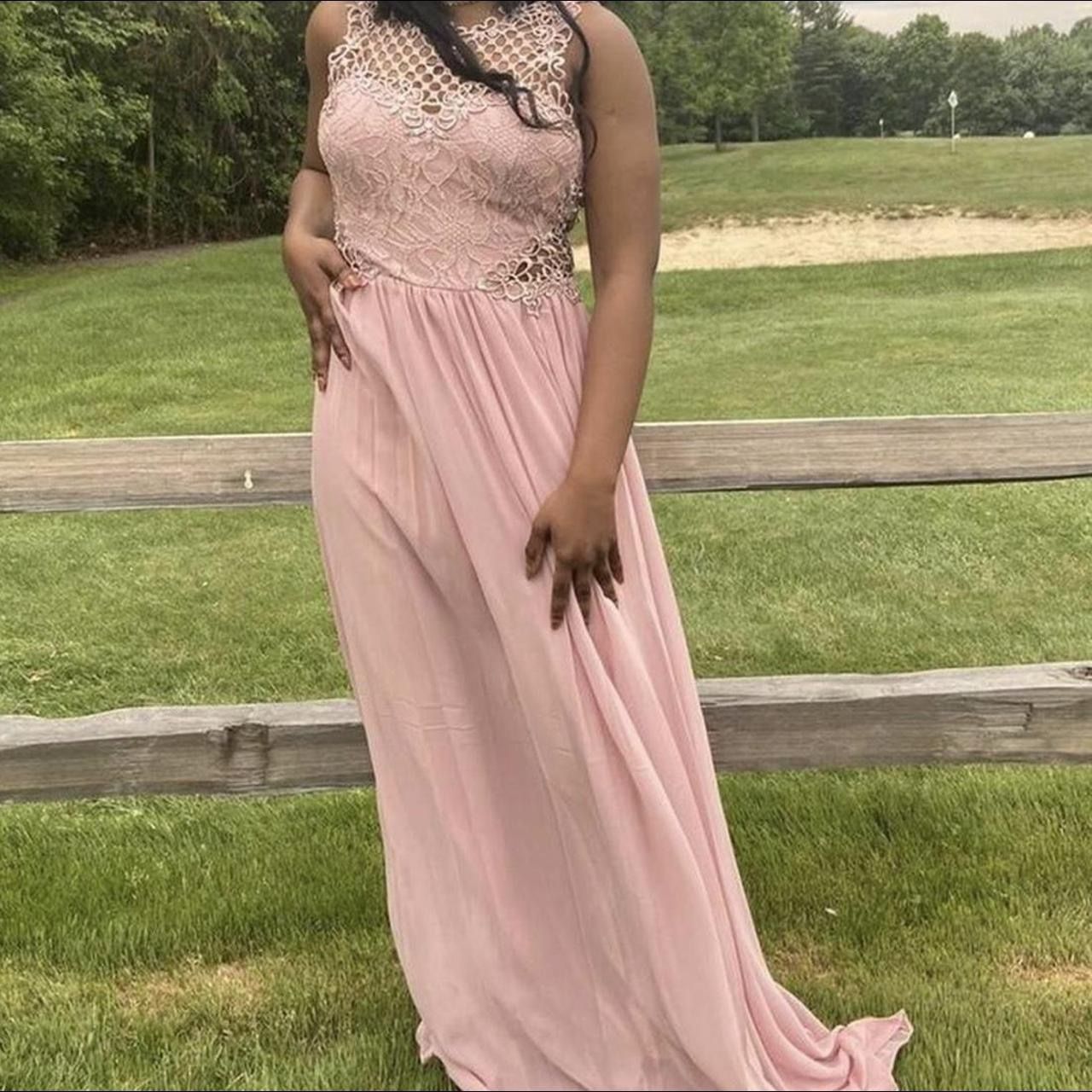 Bridesmaids Dress / Prom Dress light pink size 5