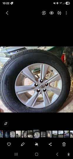 Cooper Evolution H/T245/65r17  tire with rim