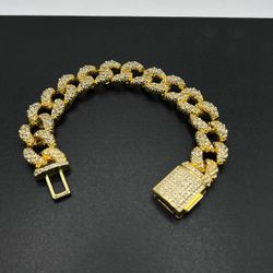 Miami Iced Out Cuban Link Bracelet 