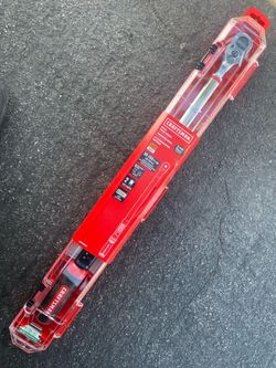 Digital craftsman 1/2 torque wrench