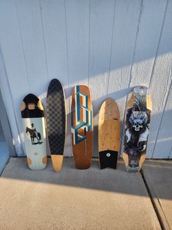 Varied Skate & Longboard Decks