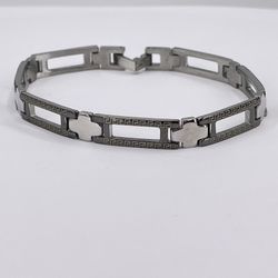 Brazalete para caballero Acero inoxidable/Stainless steel men's bracelet