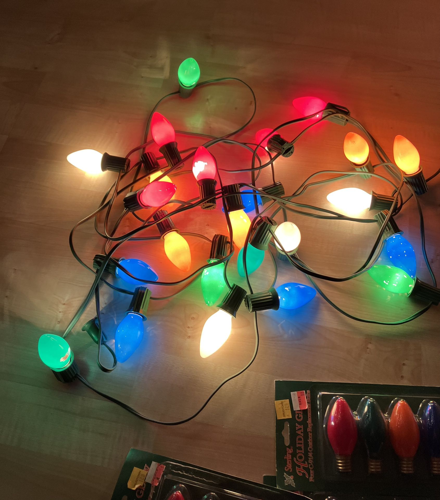 Vintage Christmas Lights