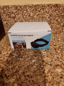 Operated Dog Training Collar