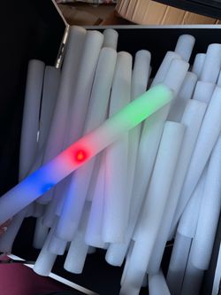 Light up foam sticks
