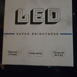 H4/9003 Ice Blue Led Headlights 