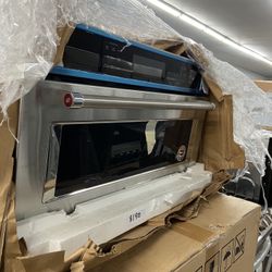 New Stainless Steel KitchenAid 30” Microwave Oven