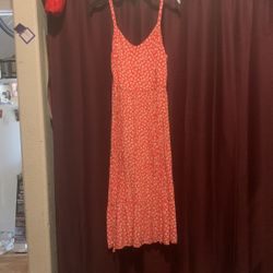 Juniors large summer dress adjustable straps