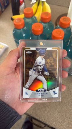 2024 Topps Chrome 50/50 Shohei Ohtani Gold Refractor /50 MINT
