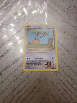 Imakuni?'s Doduo Pokémon Card.