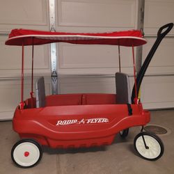 Radio Flyer Canopy Wagon