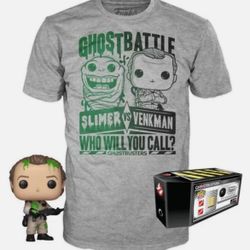 Ghostbusters Funko pop and M Shirt