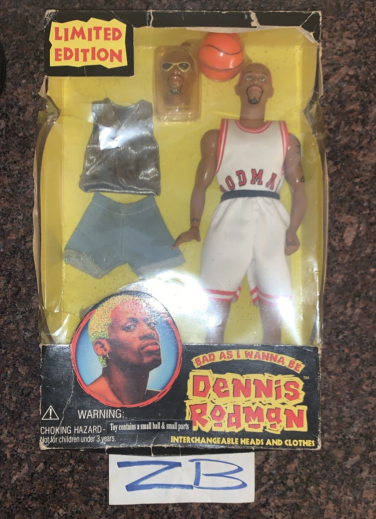 Dennis Rodman “Bad As I Wanna Be” Action Figure Doll