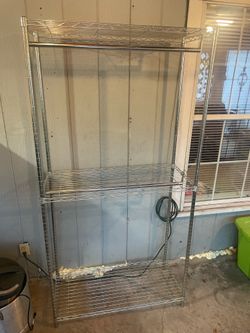 Metal rack $30