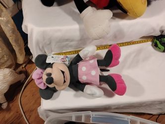 Gray And Pink Minnie Mouse