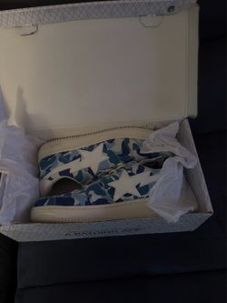 BAPE Sta Blue Camo Sneakers