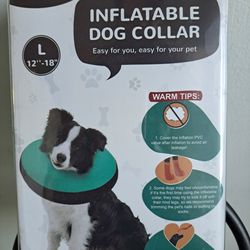 Inflatable Dog Collar Size Large