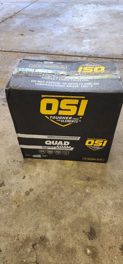 OSI quad  foam for windows per case