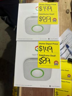 SaleSumo Google Nest Protect Smoke and Carbon Monoxide Alarm