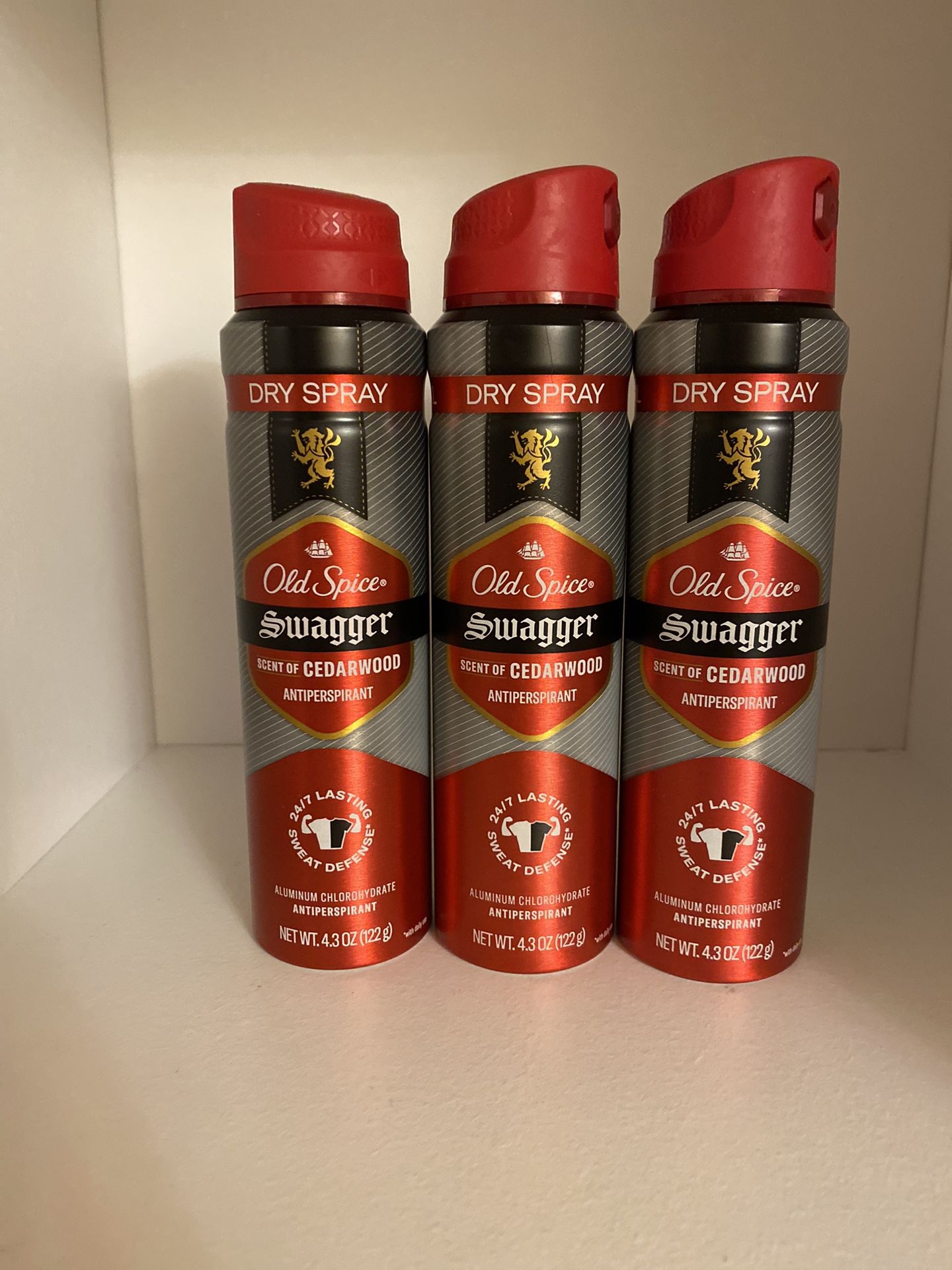 (3)Old Spice! Dry Spray!