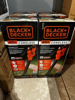 BLACK+DECKER 20V MAX* Cordless Sweeper with Power Boost