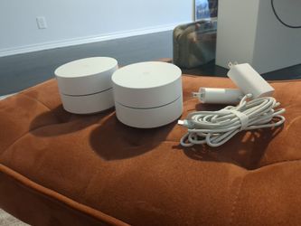 Google home wifi x2