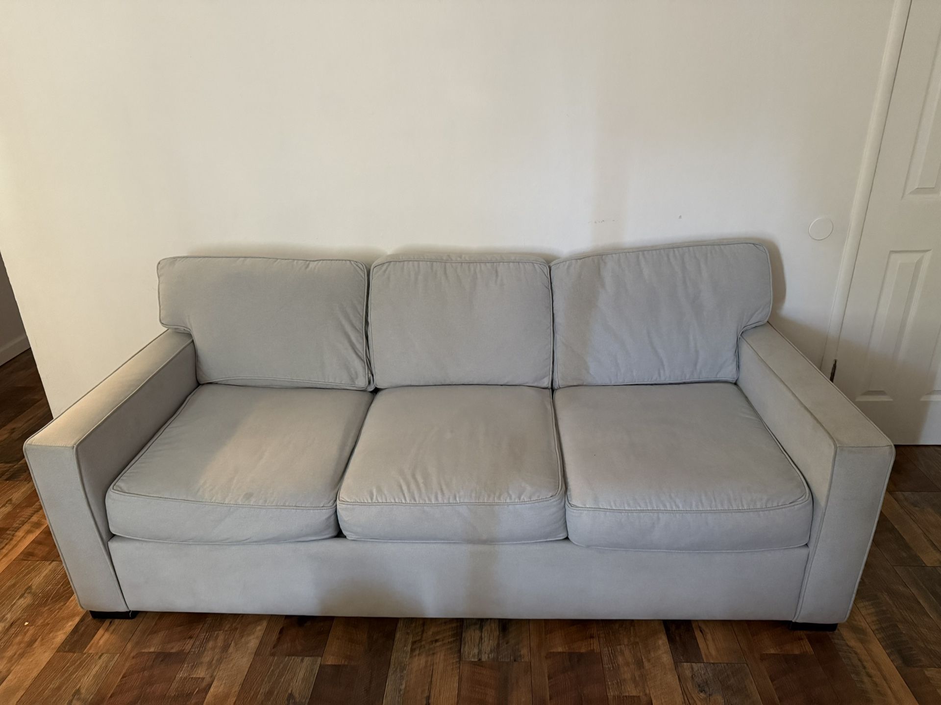 Two Grey Couches
