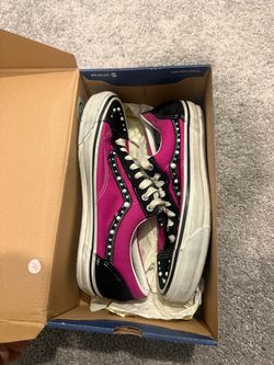 Mens vans old school hot pink size 10