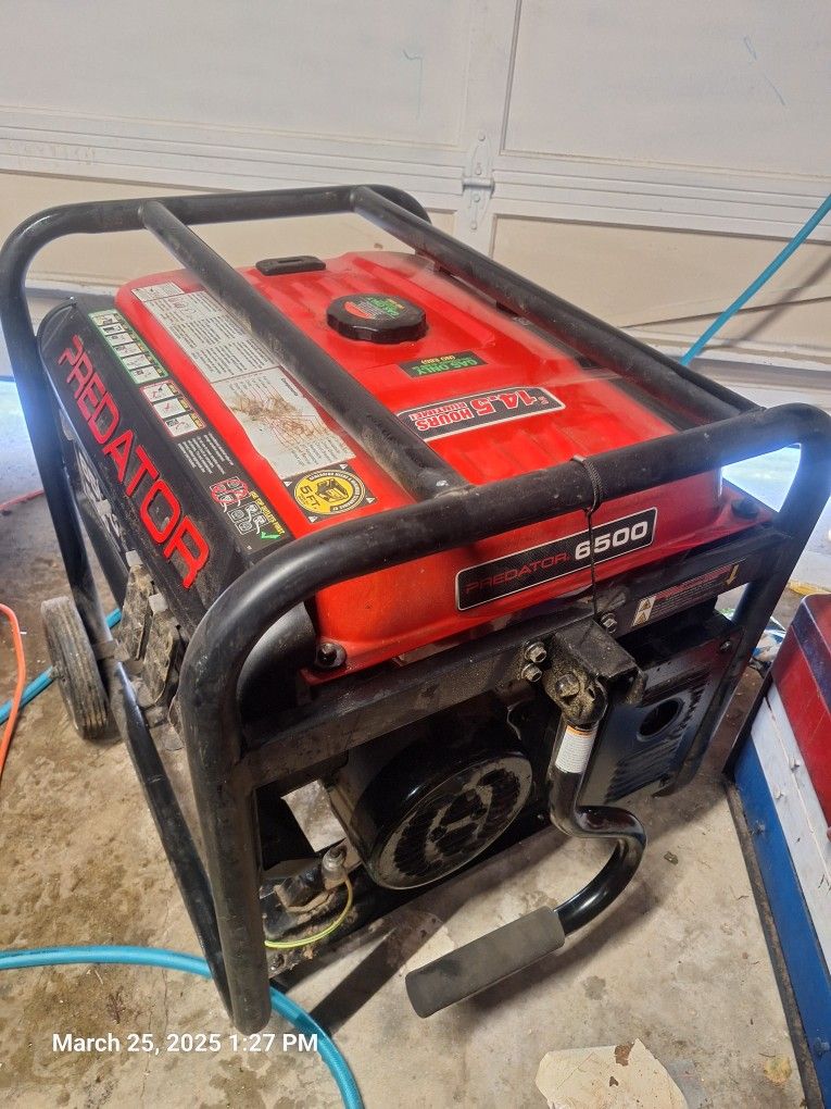 Predator 6500 Watt Generator