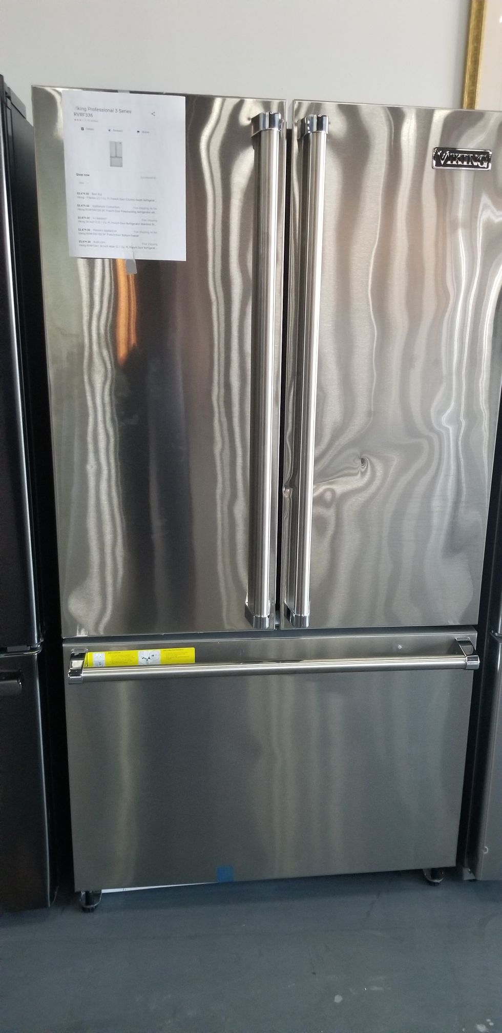 Refrigerator Stainless French Door Viking