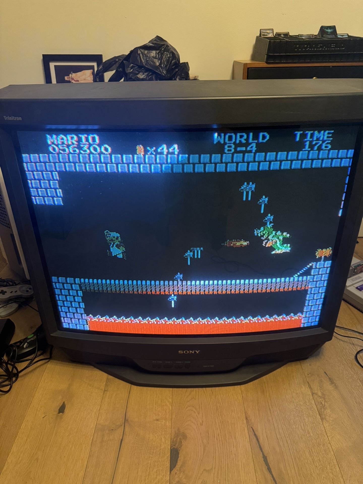 Sony Trinitron CRT 32” Works Great Retro Gaming