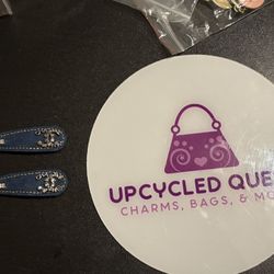 GWP Dark Denim Hair Clips 