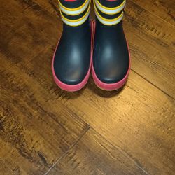 Western Chief Fireman Rain Boots Toddler  7-8 T 