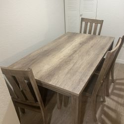 Dinning Table 4 Chairs