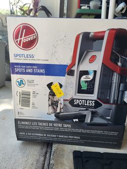 Hoover Spotless Portable Carpet & Upholstery Cleaner