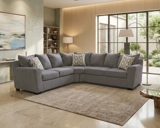 Sectional grey new for sale