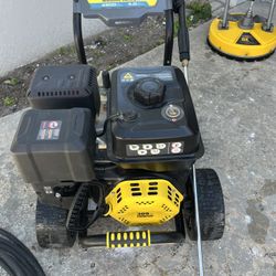 Champion 4200 PSI Washer & Whirl-A-Way Surface Cleaner