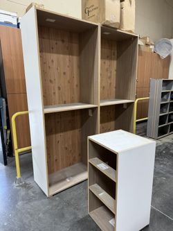 Open Tall Cabinets
